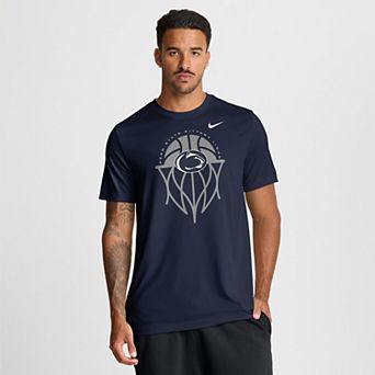 Men's Nike Navy Penn State Nittany Lions Basketball Icon Legend T-Shirt