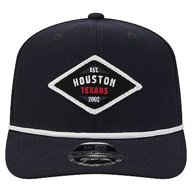 Men's New Era Navy Houston Texans Team 9SEVENTY Adjustable Hat