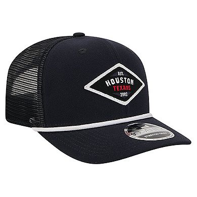 Men's New Era Navy Houston Texans Team 9SEVENTY Adjustable Hat