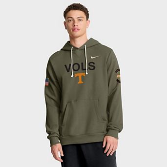 Men's Nike Olive Tennessee Volunteers 2025 Military Appreciation Dri-FIT Hoodie
