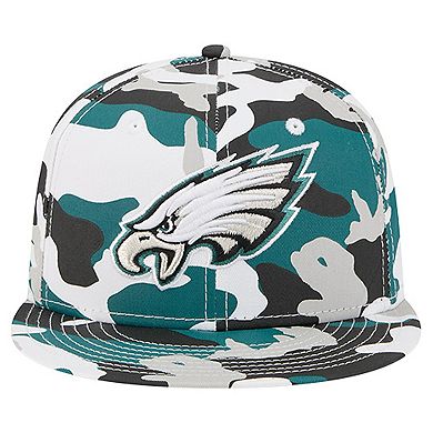 Men's New Era Midnight Green/Black Philadelphia Eagles 59FIFTY Fitted Hat