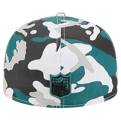 Men's New Era Midnight Green/Black Philadelphia Eagles 59FIFTY Fitted Hat