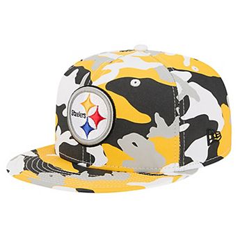 Men's New Era Gold/Black Pittsburgh Steelers 59FIFTY Fitted Hat