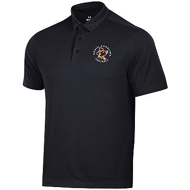 Men's Under Armour Black South Carolina Gamecocks Mascot Polo
