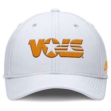 Men's Nike White Tennessee Volunteers Rise Academic Dri-FIT Flex Hat