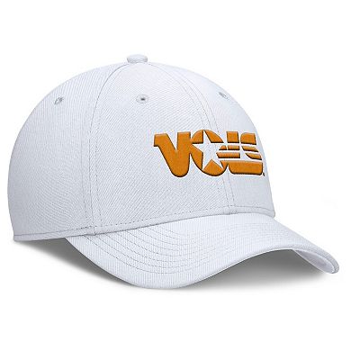 Men's Nike White Tennessee Volunteers Rise Academic Dri-FIT Flex Hat