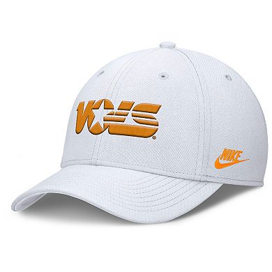 Men's Nike White Tennessee Volunteers Rise Academic Dri-FIT Flex Hat
