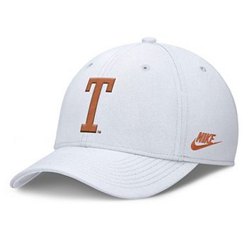 Men's Nike White Texas Longhorns Rise Academic Dri-FIT Flex Hat