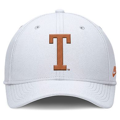 Men's Nike White Texas Longhorns Rise Academic Dri-FIT Flex Hat