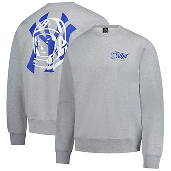 Men's New Era Gray BBC X New York Yankees OG Logo Sweatshirt