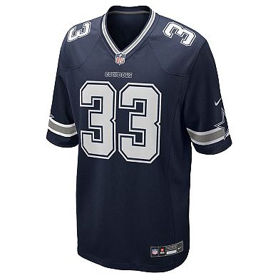 Men's Nike Javonte Williams Navy Dallas Cowboys Team Game Jersey