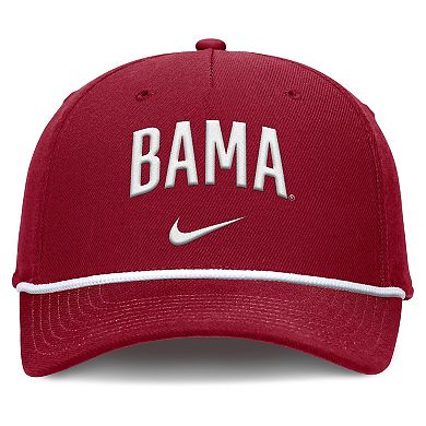 Men's Nike Crimson Alabama Crimson Tide Rise Campus Adjustable Hat