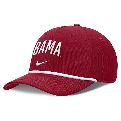 Men's Nike Crimson Alabama Crimson Tide Rise Campus Adjustable Hat