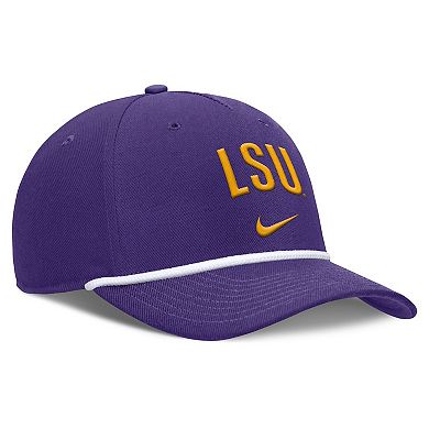 Men's Nike Purple LSU Tigers Rise Campus Adjustable Hat
