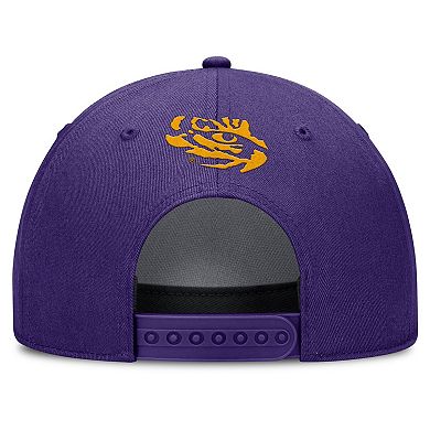 Men's Nike Purple LSU Tigers Rise Campus Adjustable Hat