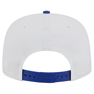 Men's New Era White Buffalo Bills Argyle 19TWENTY Adjustable Hat