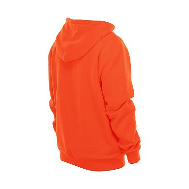 Men's New Era Orange Cleveland Browns Combine Authentic Local State Throwback Hoodie