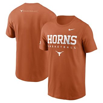 Men's Nike Texas Orange Texas Longhorns 2025 Courtside Basketball Legend Dri-FIT T-Shirt