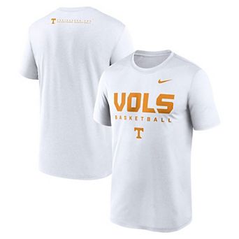 Men's Nike White Tennessee Volunteers 2025 Courtside Basketball Legend Dri-FIT T-Shirt