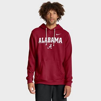 Men's Nike Crimson Alabama Crimson Tide 2025 Sideline Standard Issue Dri-FIT Hoodie