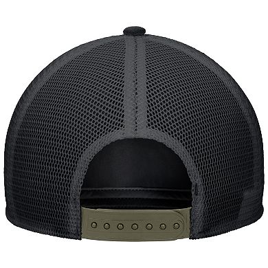 Men's Nike Camo Pitt Panthers 2025 Military Appreciation Rise Adjustable Trucker Hat