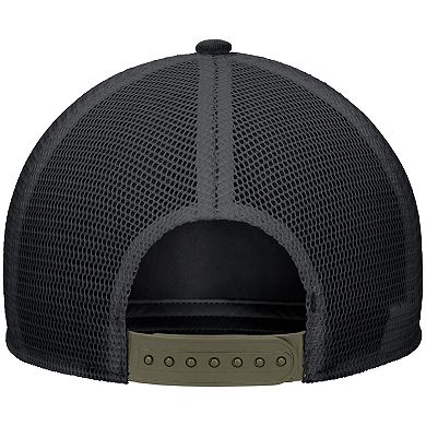 Men's Nike Camo Oklahoma State Cowboys 2025 Military Appreciation Rise Adjustable Trucker Hat