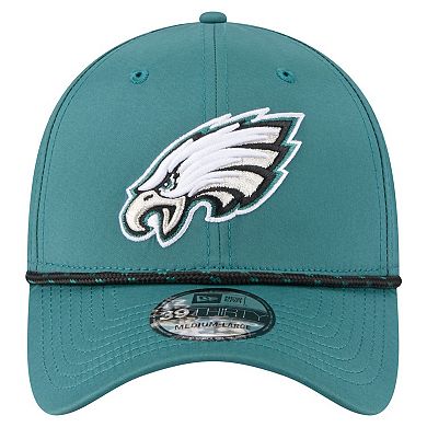 Men's New Era Midnight Green Philadelphia Eagles Perforated 39THIRTY Flex Hat