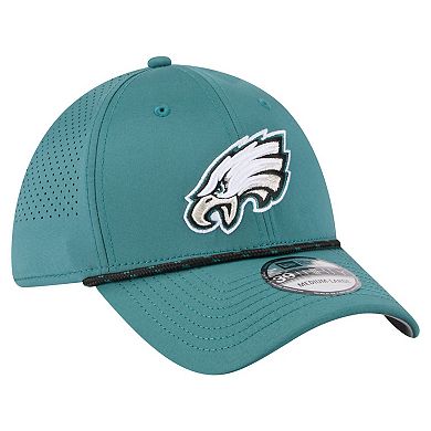 Men's New Era Midnight Green Philadelphia Eagles Perforated 39THIRTY Flex Hat