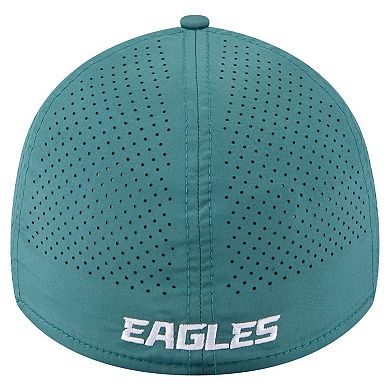 Men's New Era Midnight Green Philadelphia Eagles Perforated 39THIRTY Flex Hat