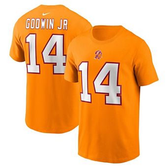 Men's Nike Chris Godwin Jr. Orange Tampa Bay Buccaneers Player Name & Number T-Shirt