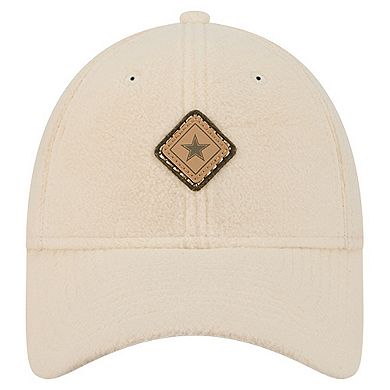 Women's New Era Cream Dallas Cowboys Comfy 9FORTY Adjustable Hat