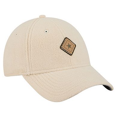 Women's New Era Cream Dallas Cowboys Comfy 9FORTY Adjustable Hat