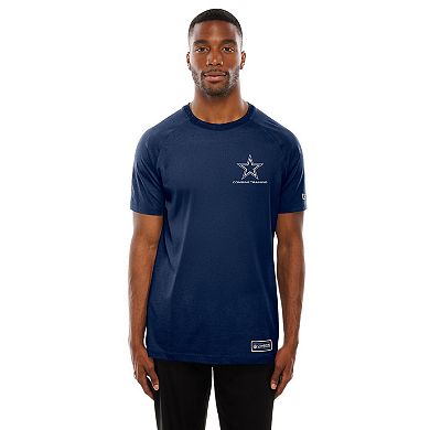 Men's New Era Navy Dallas Cowboys Functional Fandom Reflective T-Shirt