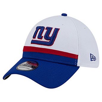 Men's New Era White/Royal New York Giants Dashmark Rays 39THIRTY Flex Hat
