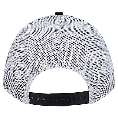 Men's New Era Black Las Vegas Raiders Side Lines 9FORTY Adjustable Hat