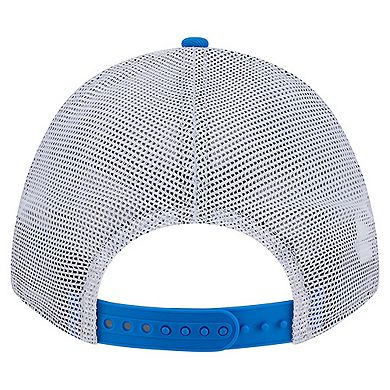 Men's New Era Blue Detroit Lions Side Lines 9FORTY Adjustable Hat