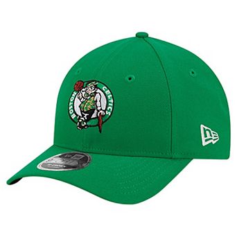 Men's New Era Kelly Green Boston Celtics 9FORTY Stock M-Crown Adjustable Hat