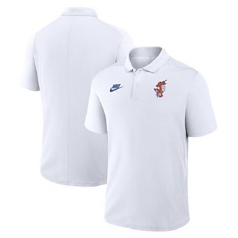 Men's Nike White Florida Gators Swinging Gator Franchise Polo