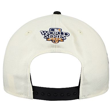 Men's New Era Cream/Black San Francisco Giants World Series 9FORTY M-Crown A-Frame Adjustable Hat