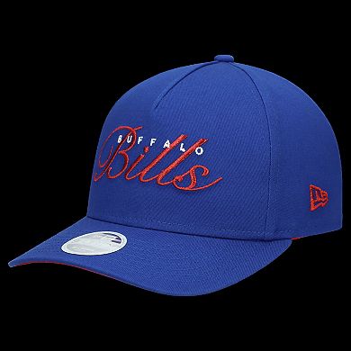 Women's New Era Royal Buffalo Bills Metallic 9FORTY M-Crown A-Frame Adjustable Hat