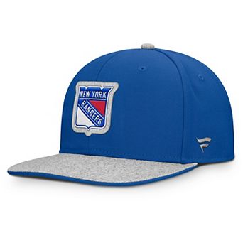 Men's Fanatics Blue New York Rangers Fundamentals Loden Snapback Hat
