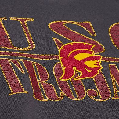 Men's Mitchell & Ness Black USC Trojans Downtown Fleece Sweatshirt