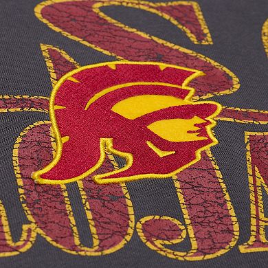 Men's Mitchell & Ness Black USC Trojans Downtown Fleece Sweatshirt