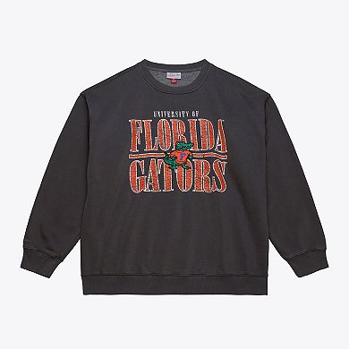 Men's Mitchell & Ness Black Florida Gators Downtown Fleece Sweatshirt