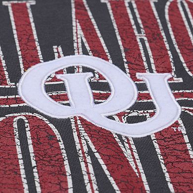 Men's Mitchell & Ness Black Oklahoma Sooners Downtown Fleece Sweatshirt