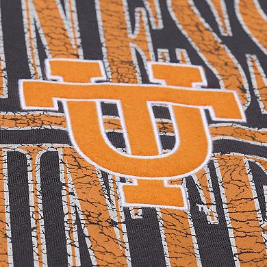 Men's Mitchell & Ness Black Tennessee Volunteers Downtown Fleece Sweatshirt