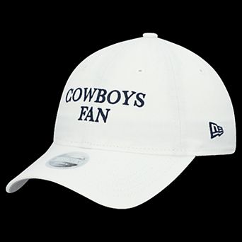 Women's New Era White Dallas Cowboys Team Fan 9TWENTY Adjustable Hat