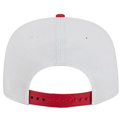 Men's New Era White San Francisco 49ers Argyle 19TWENTY Adjustable Hat