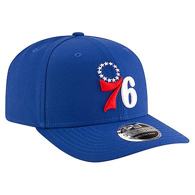 Men's New Era Royal Philadelphia 76ers 9SEVENTY Stock Adjustable Hat