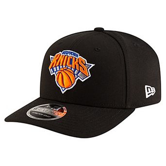 Men's New Era Black New York Knicks 9SEVENTY Stock Adjustable Hat